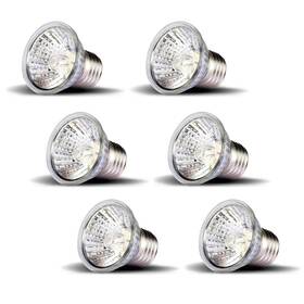 Omaykey 824918310798 50w 6pack Uva Uvb Full Spectrum Sun Lamp Sunbathe Heat Lamp/bulb/light For Liz