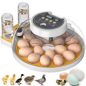 Incubator-18td Onsju 18 Egg Incubator With Automatic Turning And Humidity Control Incubators