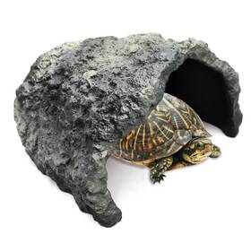 Pxdb001 Oooct Extra Large Reptile Rock Hide Cave Resin Aquarium Decorations Accessor