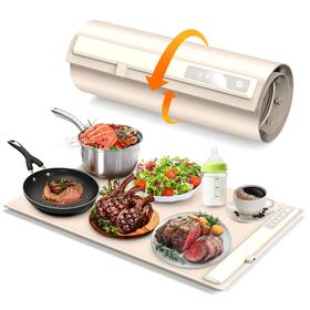 Jrb001 Opyaaon Food Warming Mat Electric Tray Adjustable Silicone Heating Pad With