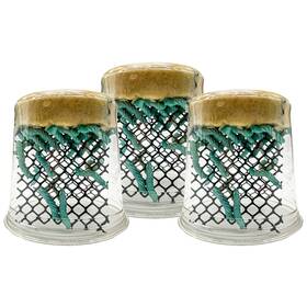 Oregon Silkworms 860005578115 Hornworm Habitat - 75 Count Nutrient-rich Feed Bearded Dragons Geckos Other Rept