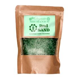 Organic Mechanics 894781001345 2nd Sand Recycled Glass Emerald Green 1lb