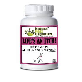 Organic Pet Systems 725272445624 Lifes An Itch Capsules - Respiratory Allergy And Skincapsules Dog 90 Cap 600