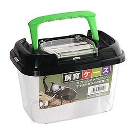 222408 Otsumami Tokyo Critter Keeper With Handle Easy To Observe Terrarium For Bugs Fish Lizard