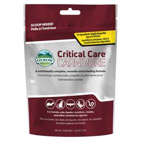 103-510-0070 Oxbow Critical Care Carnivore Made With Whole Egg And Dried Chicken Assist Feeding 103-510-0070 Oxbow Critical Care Carnivore Made With Whole Egg And Dried Chicken Assist Feeding