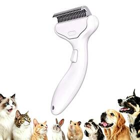 Oycgylch 760646823837 Undercoat Rake For Dogs And Cats Deshedding Brush Long Haired Pet