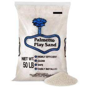Palmetto 600310786382 Soft-texture Fine Play Sand For Sensory Bins Or Outdoor Tables 50 Lb Bag - N