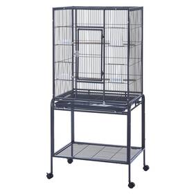 Psbcb1b4 Panana Large Budgie Cage Metal Bird With Stand Rolling Parrot For C