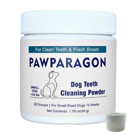 Pawparagon 768553096306 Dog Teeth Cleaning Powder - Targets Tartar And Reduces Plaque Bad Breath