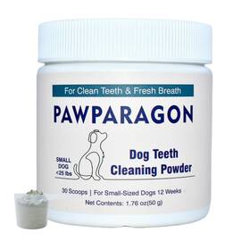 Pawparagon 768553096320 Dog Teeth Cleaning Powder - Targets Tartar And Reduces Plaque Bad Breath