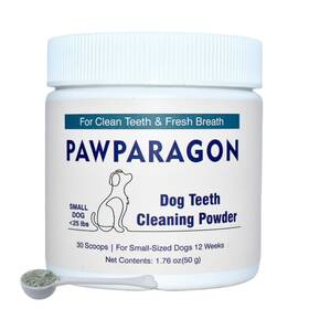Pawparagon 768553096399 Dog Teeth Cleaning Powder - Targets Tartar And Reduces Plaque Bad Breath