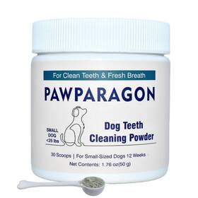 Pawparagon 768553096405 Dog Teeth Cleaning Powder - Targets Tartar And Reduces Plaque Bad Breath