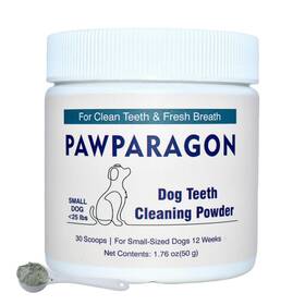 Pawparagon 768553096436 Dog Teeth Cleaning Powder - Targets Tartar And Reduces Plaque Bad Breath