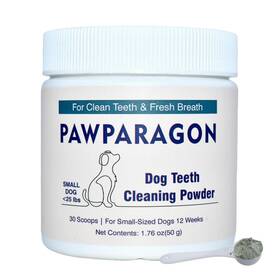 Pawparagon 768553096443 Dog Teeth Cleaning Powder - Targets Tartar And Reduces Plaque Bad Breath