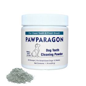 Pawparagon 768553096610 Dog Teeth Cleaning Powder - Targets Tartar And Reduces Plaque Bad Breath