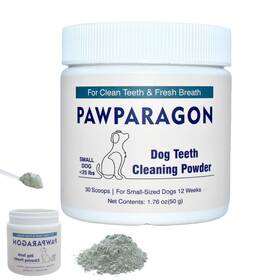 Pawparagon 768553096665 Dog Teeth Cleaning Powder - Targets Tartar And Reduces Plaque Bad Breath
