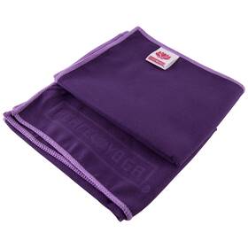 B019wwfo0c Peace Yoga Sg Us Non Slip Suede Exercise Towels Purple 15 Inch X 24 2 Pack