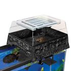 Penn Plax Reptology Life Science Basking Platform Black Turle