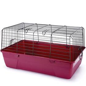 Sam530a Penn-plax S.a.m. Small Animal Cage With Wire Body And Plastic Base Perfe