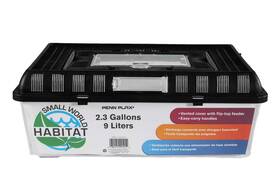 Sws1 Penn-plax Small World Habitat Lo-tank Portable Clear And Transparent Plastic Tank Exc