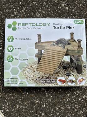 2312-b Pennplax Reptology Floating Turtle Pier