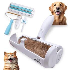 Pet Doodle 198168530825 Hair Remover - Reusable Lint Roller Kit For Furniture And Car Seats Multi-