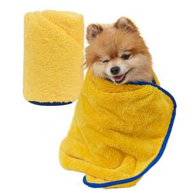 Ppekr72013 Pethroom Ultra Absorbent Pet Towel Quick-drying Soft Microfiber Dog And Cat Bath To
