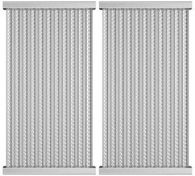 Us-pt-rp082s-2 Petkao 17 1/8 X 9 3/8 Inch Grill Emitter Grates For Charbroil Tru-infrared 2 Burner 4636