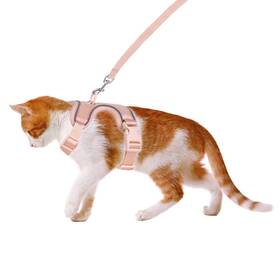 Pt438 Petmolico Cat Harness And Leash Escape Proof Breathable Mesh Kitten Vest Har