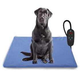 Petnf 709127112282 Upgraded Pet Heating Pad For Dogs Cats With L 29.5 X 17.7 Blue