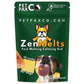 Petpax Co. 860010505427 Zenmelts Calming Strips For Dogs - Fast-acting Dog Anxiety Relief And Canine