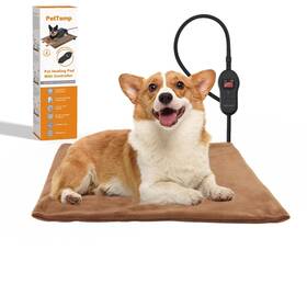 Tt103-2 Pettemp Upgraded Pet Heating Pad 5 Adjustable Temperature And Timer Warm Dog Cat Heat