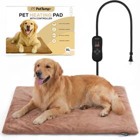 Tt104-2-l Pettemp Upgraded Pet Heating Pad 5 Adjustable Temperature And Timer Chew-resistant El