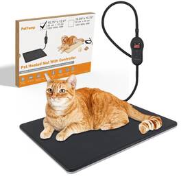 Tt332-2 Pettemp Outdoor Pet Heating Pad With 5 Adjustable Temperature And Timer Wate... Fast Ship