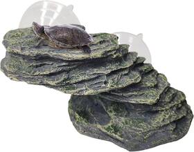Pinvnby 726084648012 Turtle Basking Platform Tortoise Resin Dock Climbing Ramp Shale