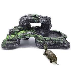 Pinvnby 745695804471 Turtles Dock For Aquarium Reptile Basking Platform Frogs Newts 1