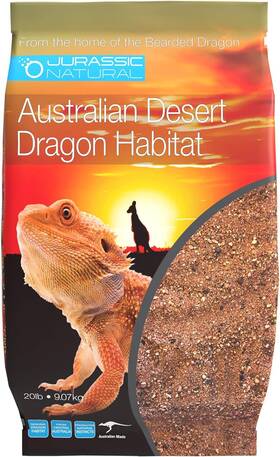 Desert20 Pisces Usa Jurassic Natural Australian Desert Dragon Habitat Substrate For Bearded Dragons