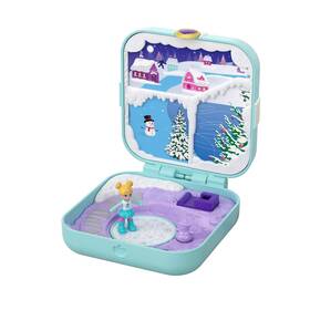Gdl85 Polly Pocket Hidden Hideouts Frosty Fairytale Compact 3 H