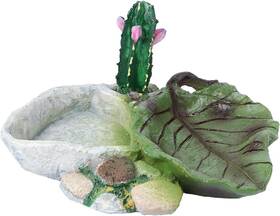 0511ah553mt Popetpop Reptile Water Bowl Resin Food 15 13cm Picture 1