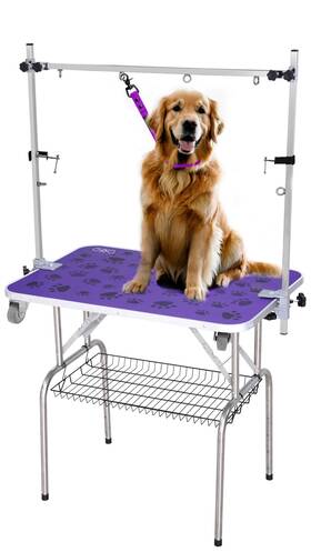 Prestige Elite Dog Grooming Ltd 198715640489 Table 45 Inch For Dogs At Home - Adjustable Pet With
