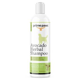 Prim1040 Prime Paws Avocado Herbal Shampoo For Dogs - Nourishing Dog Itchy Skin Helps