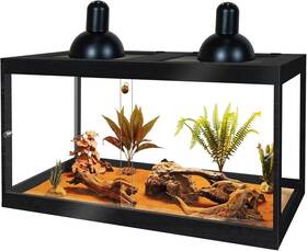 Ecortmf002 Prolee Reptile Terrarium Tank Lizard Bearded Dragon With Metal Mesh Door