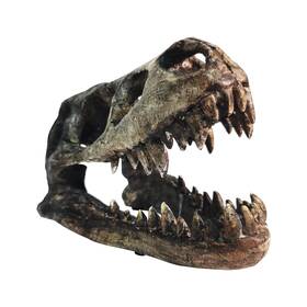 Ptosziav 751968488752 Dinosaur Skull T-rex Bones Resin Craft Statue For Home Office Shelf Decor Lif