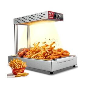 Pyybwd310ssusws01 Pyy French Fry Warmer - 450w Food Heat Lamp For Chips Commercial Light F