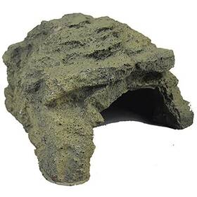 Su02 Qiantiaoxing Reptile Habitat Decor Rock Turtle Hideouts Decoration Den Resin Hideout