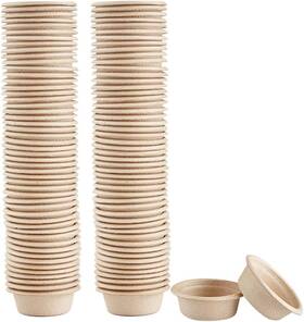 Qihycuf 726084667785 Paper Feeding Cups Samll 0.5 Oz Gecko Food And Water Dish Ledge