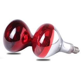 Qixivcom 754876420966 2-packs 275w Heat Lamp Bulb Infrared Heating Bulbs E26 110v Red Light La