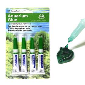 Ra Aquatech 426934795592 Aquarium Glue Green For Plants Moss Aquascaping Instant Safe 4pcs P