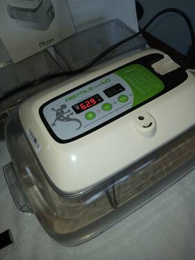 Mx90 Rcom Reptile Max 60 Egg Incubator And Water Pump Automatic New Us 120v