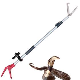 89ftfttelecopic Reayeaxn 689323809486 Snake Tongs Professional Reptile Catcher Grabber Wide